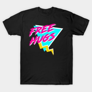 Free Hugs 80s T-Shirt